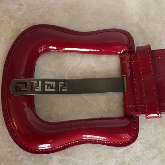 FENDI BELT leather made in Italy 100% authentic - Picture 2 of 8